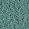 Miyuki 11 Round Seed Bead, 11-2028, Matte Opaque Sea Foam Luster, 13 grams